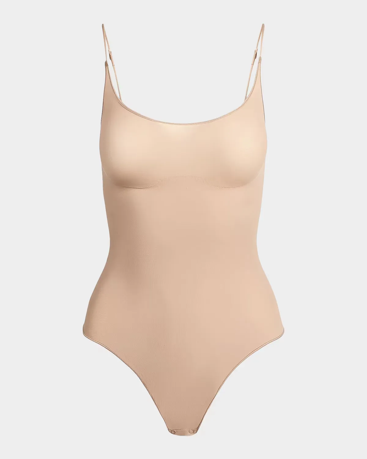 Sheer Seamless Smoothing Thong Bodysuit by SKIMS