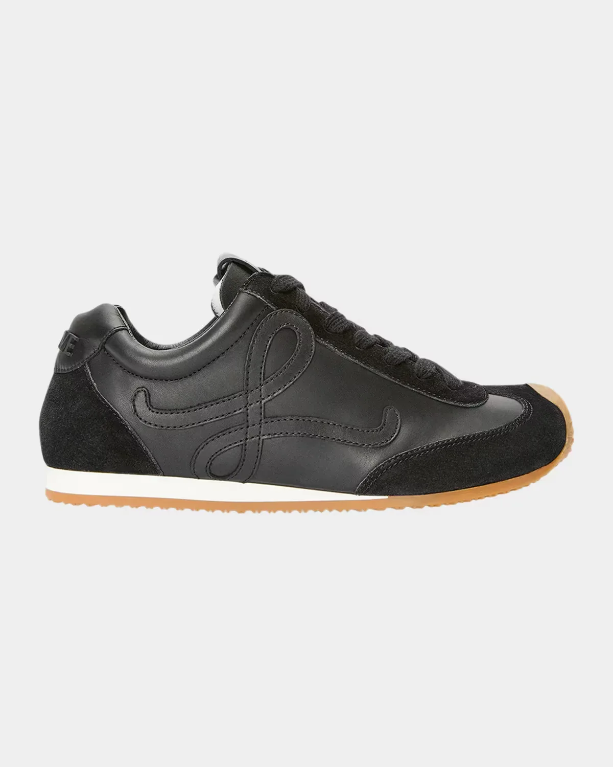 Ballet Runner 2.0 Leather and Suede Low-Top Sneakers by LOEWE