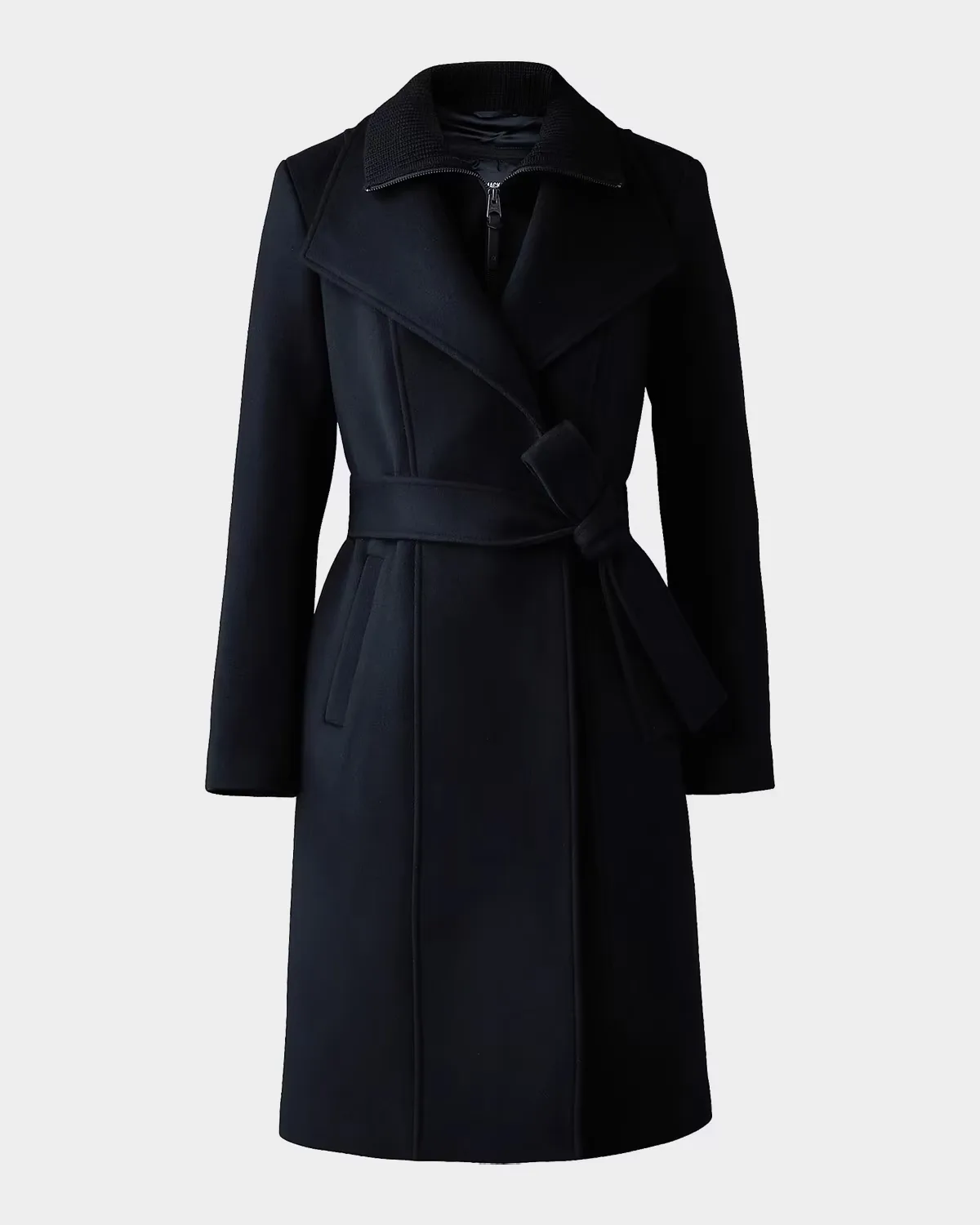 Norita Wool Belted Coat by Mackage