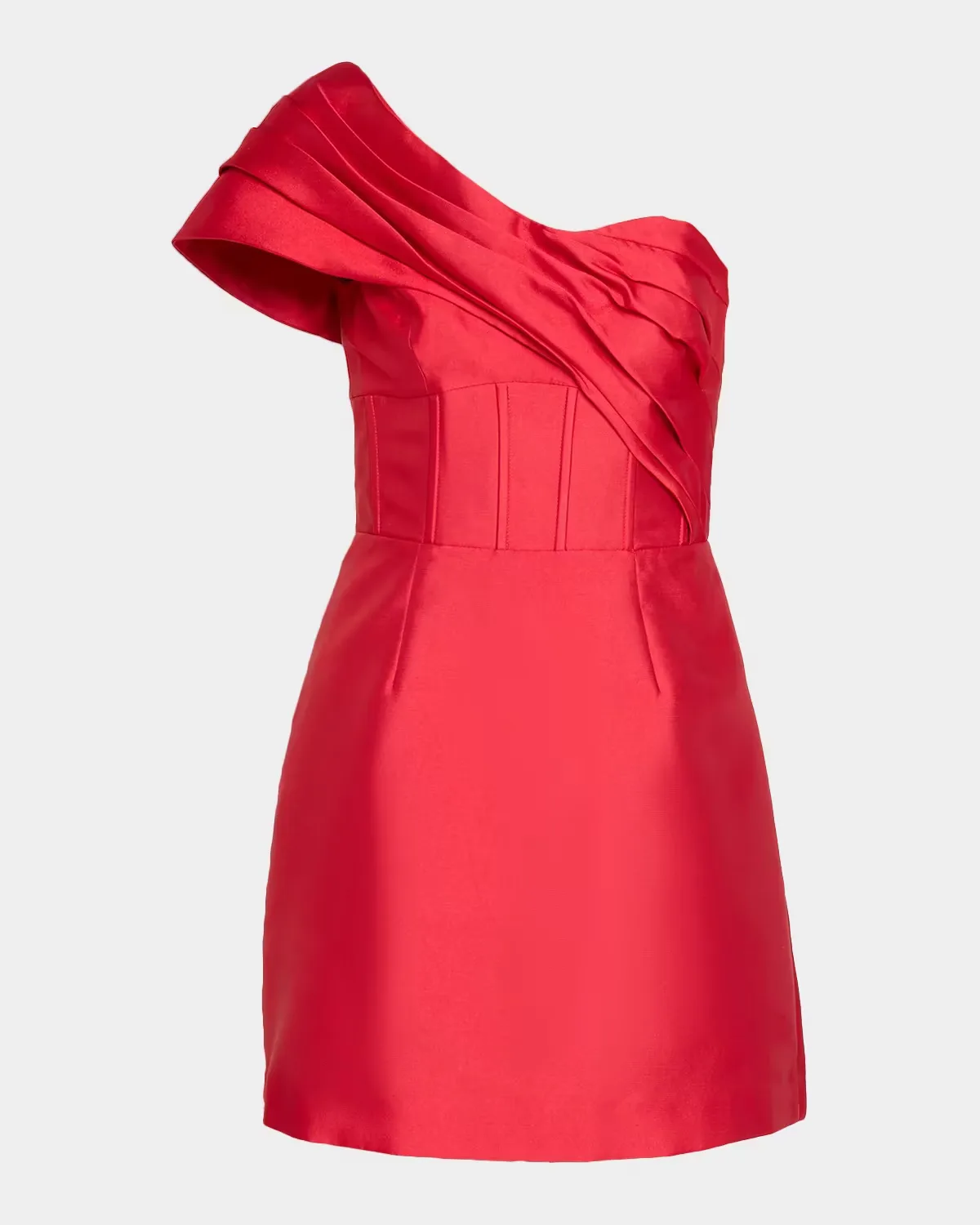 Esmeralda One-Shoulder Mini Dress by Rebecca Vallance