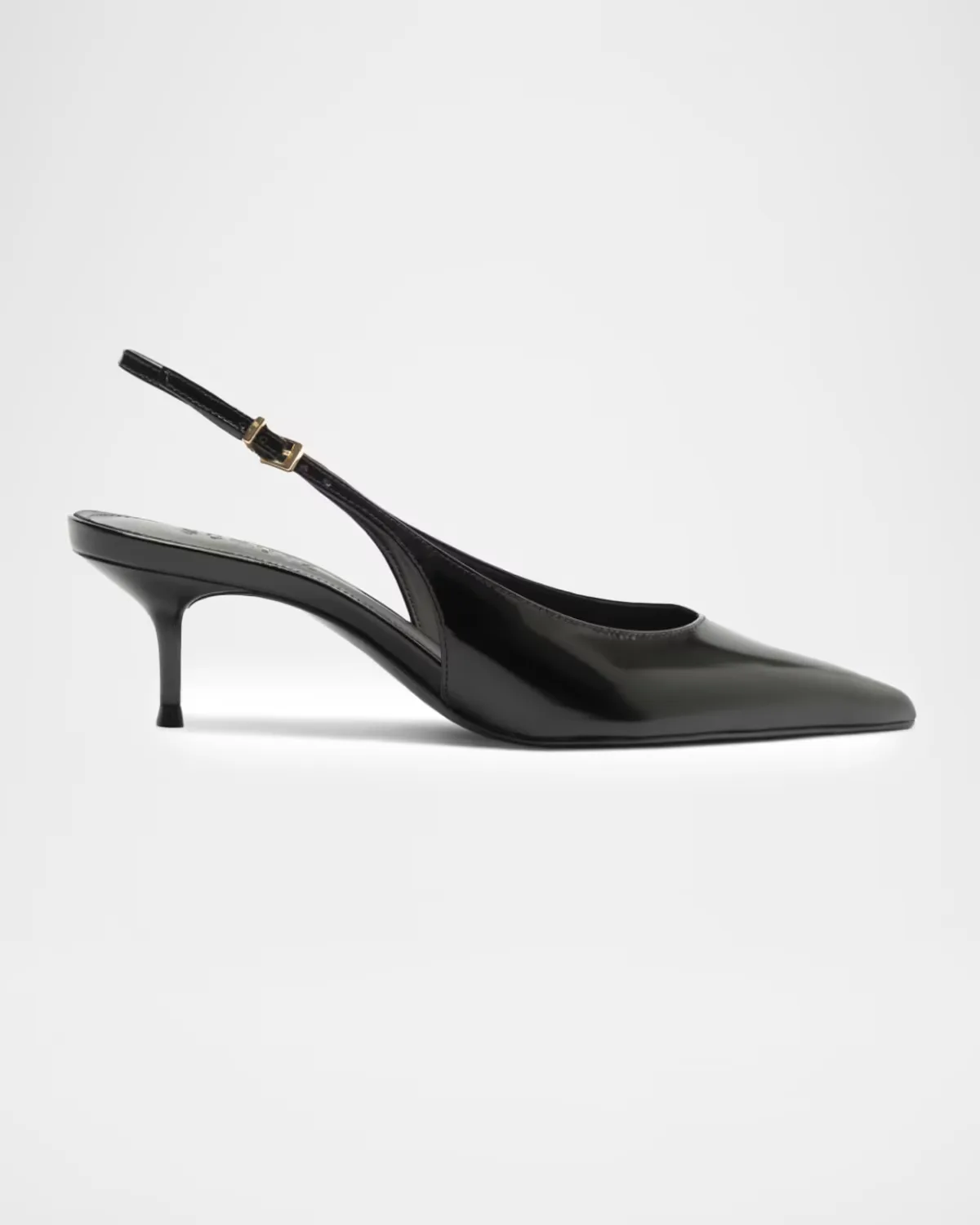 Paola 65MM Patent Leather Slingback Pumps