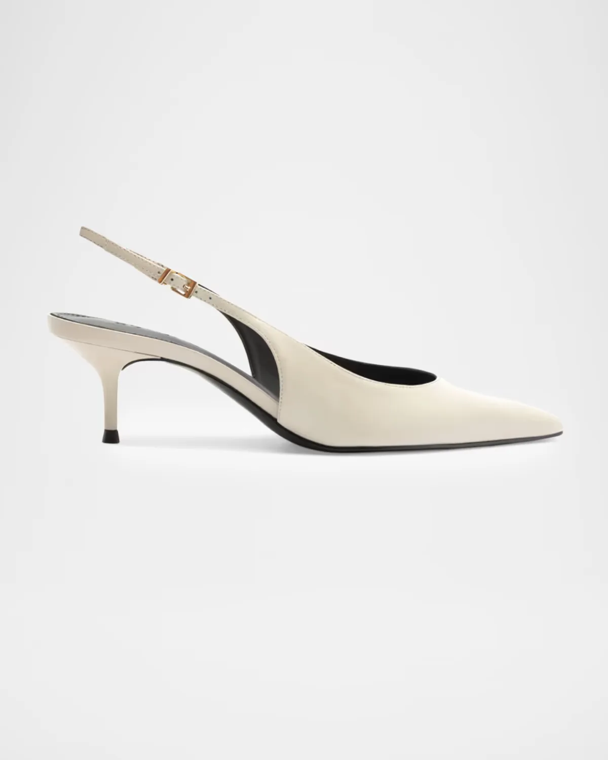 50mm Paola Leather Slingback Pumps by Schutz