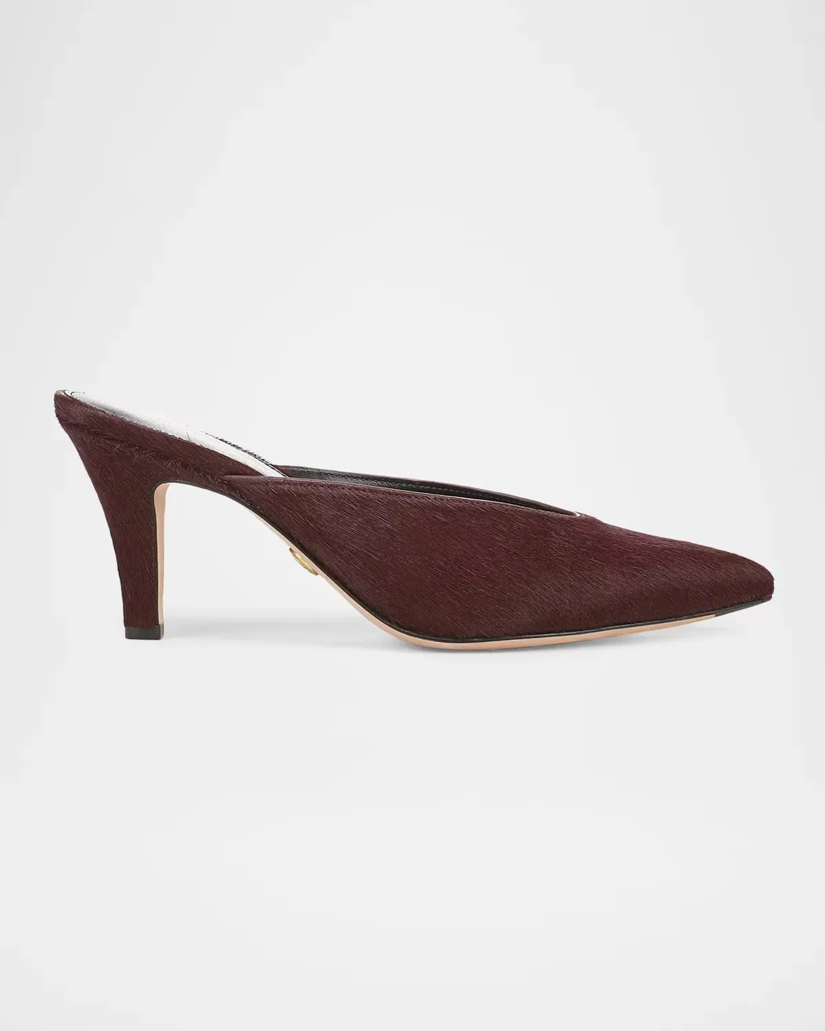75mm Rochelle Calf Hair Mules