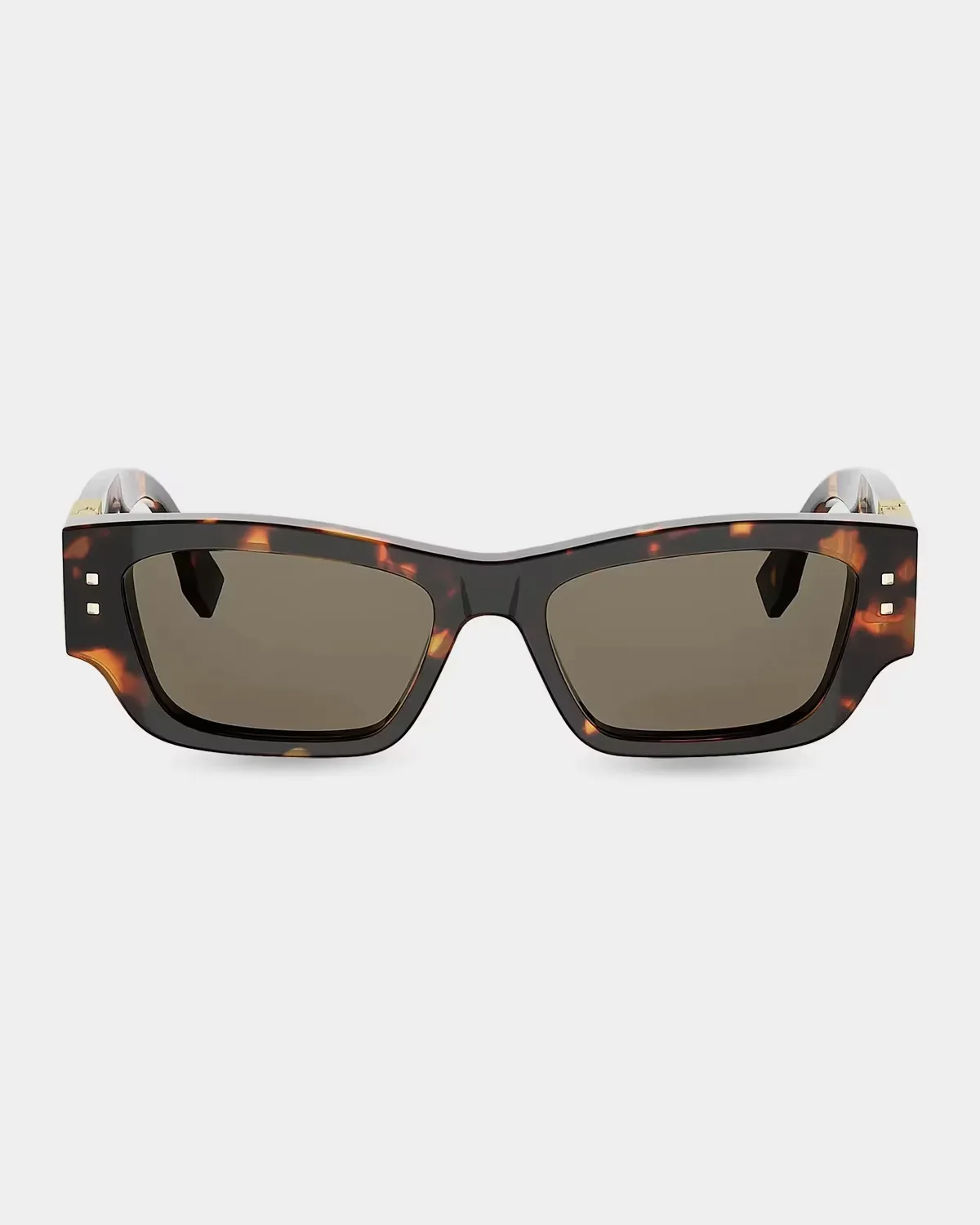 Fold 53MM Rectangular Sunglasses by Fendi