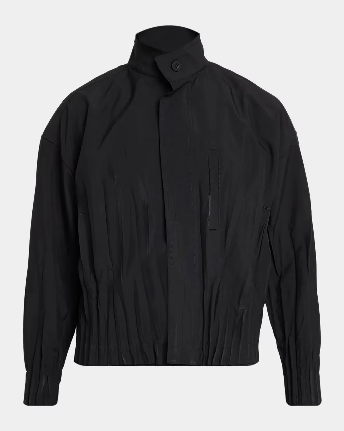 Waft Stand Collar Jacket by Issey Miyake