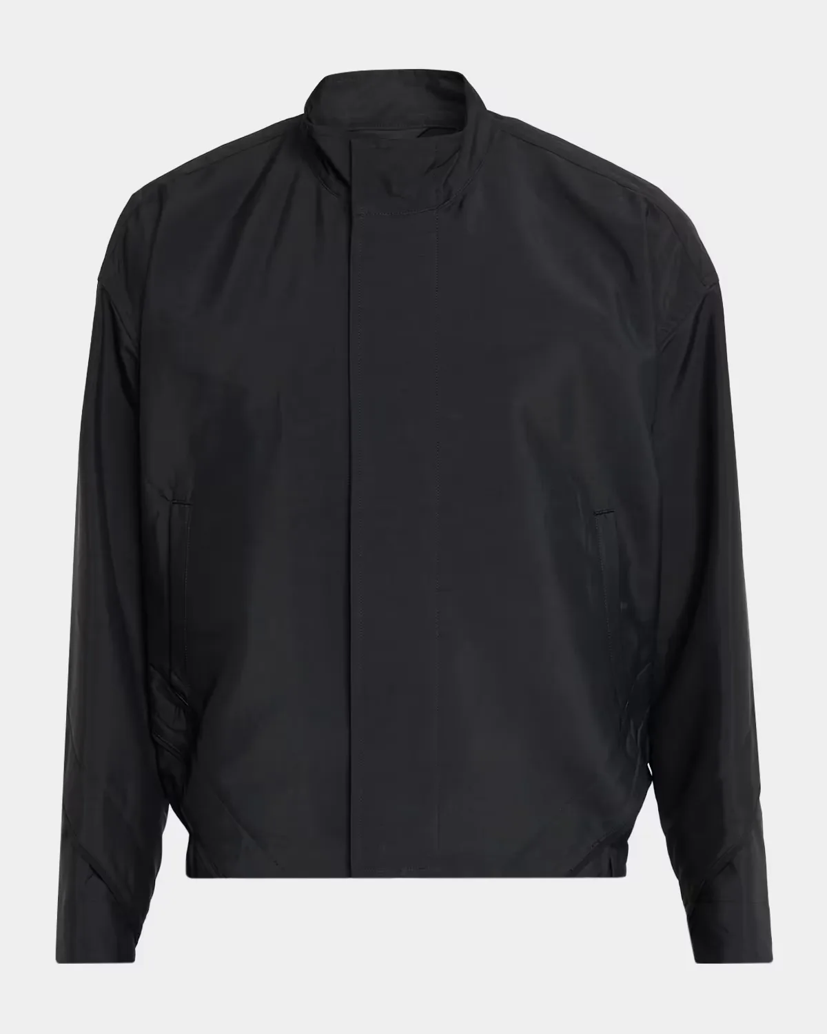 Fluent Stand Collar Jacket by Issey Miyake