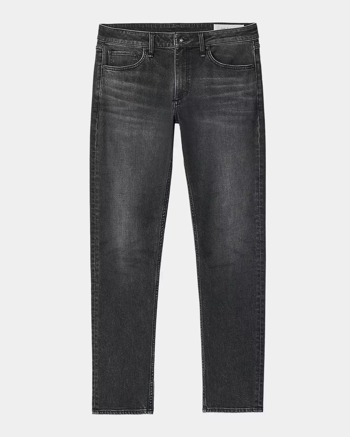 Faded Wash Whiskered Jeans by rag & bone