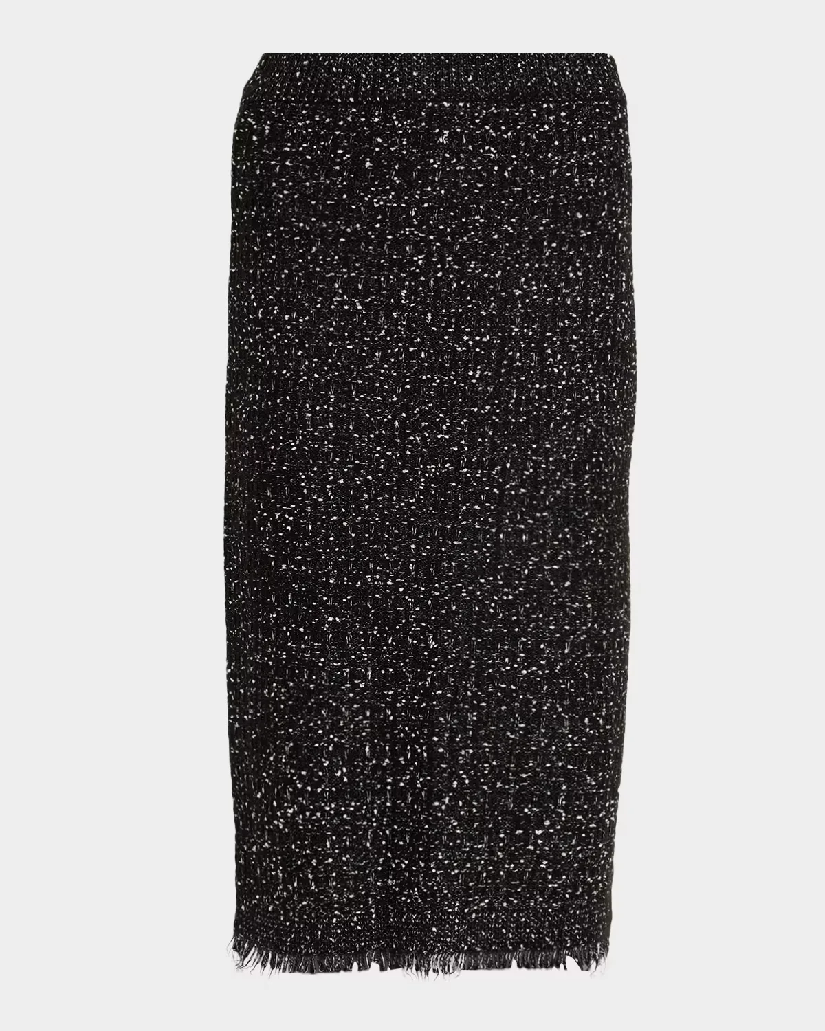 Juliette Metallic Tweed Knit Midi Skirt by Kobi Halperin
