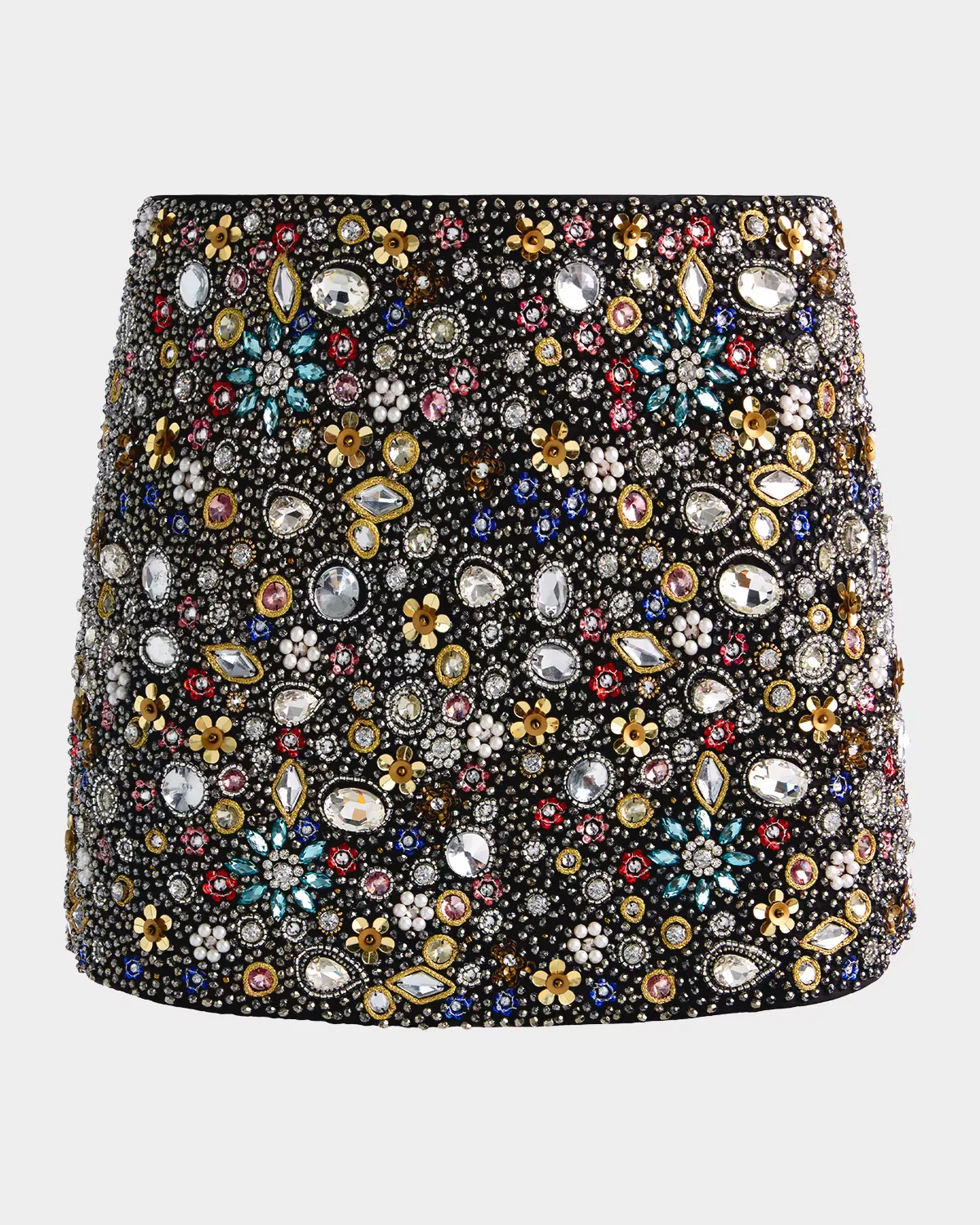 Rubi Embellished Micro Mini Skirt by ALICE + OLIVIA