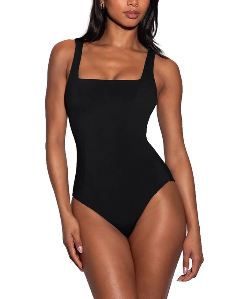 Mega Sculpting Square Neck Swimsuit by Ta3