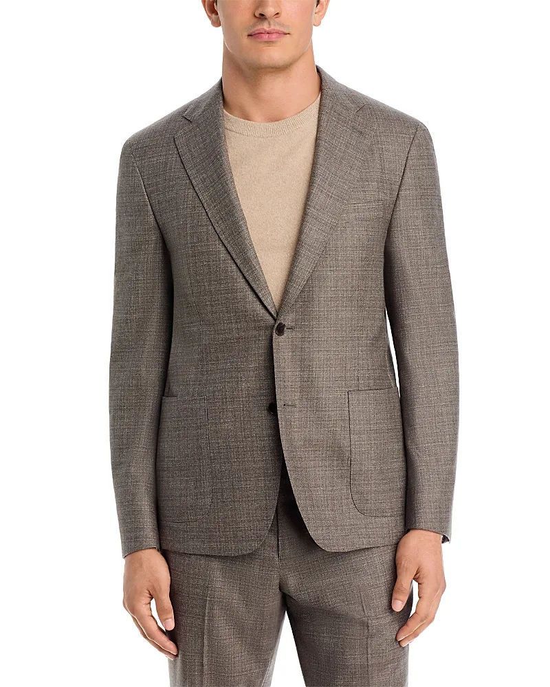 Melange Brushed Regular Fit Suit Jacket by Vince