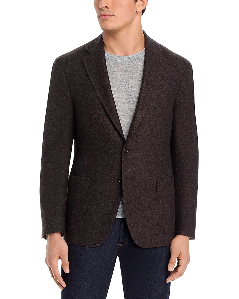 Wool & Cashmere Double-Face Cloud Touch Regular Fit Jacket
