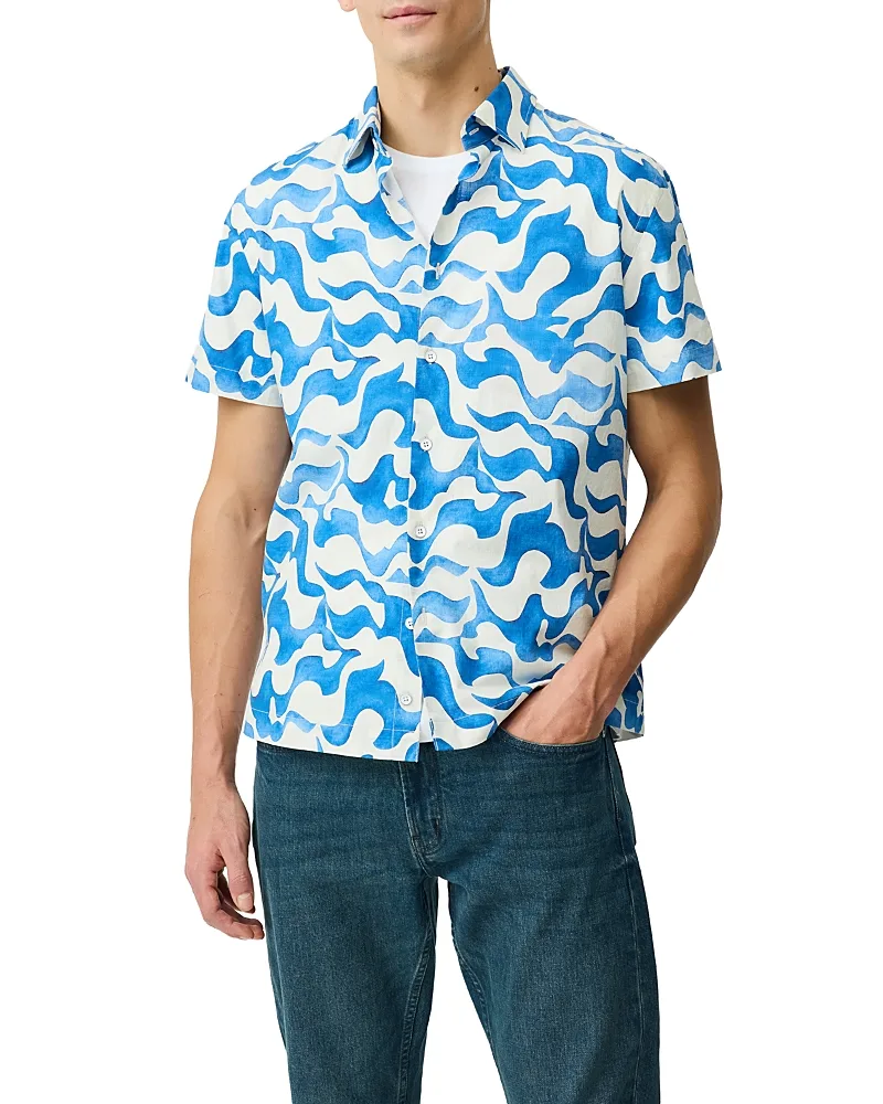 Fireshaw Printed Shirt by Rodd & Gunn