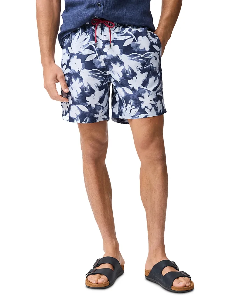 Hardinge Printed 7 Swim Trunks by Rodd & Gunn