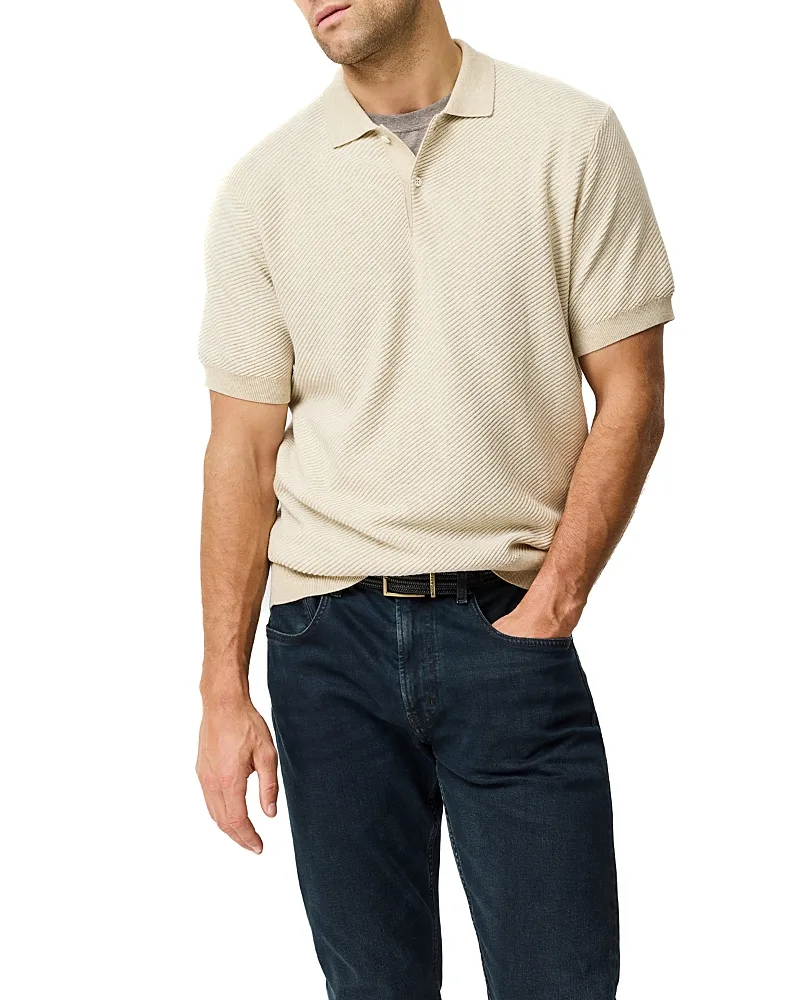Benford Cotton Bay Knit Polo Shirt by Rodd & Gunn