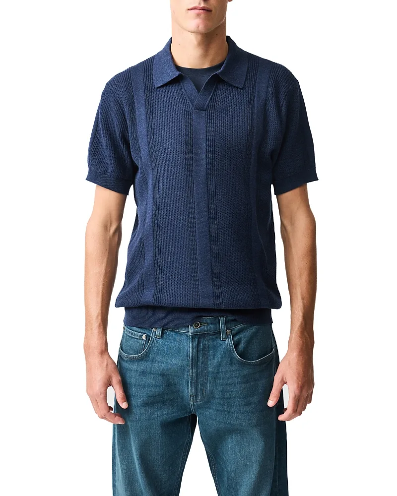 Linwood Knit Cotton Sweater Polo by Rodd & Gunn