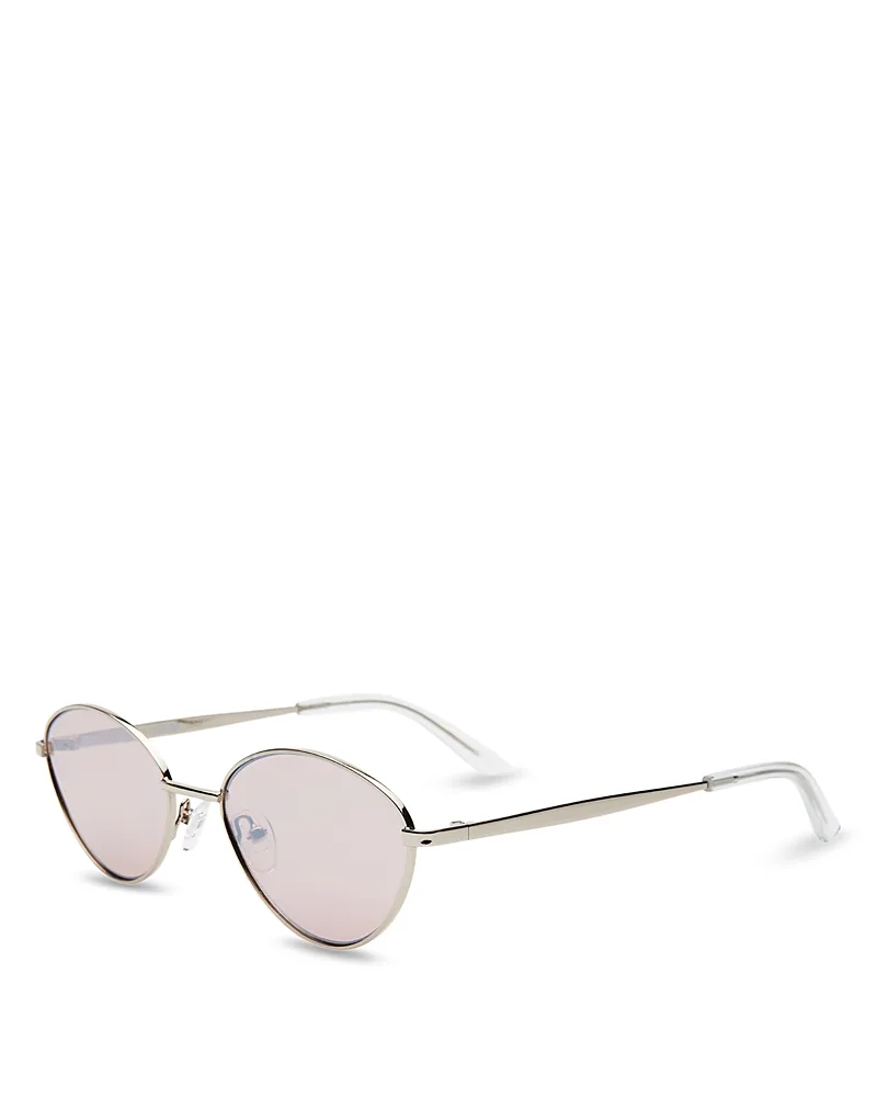 Deja Round Sunglasses, 55mm