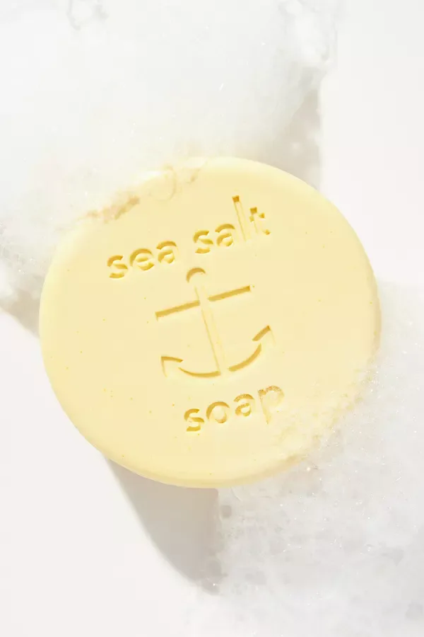 Swedish Dream Sea Salt Summer Lemon Bar Soap by Kalastyle