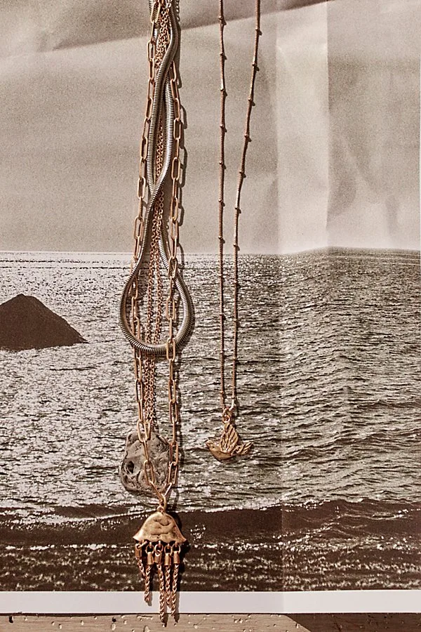 Oversized Coin Necklace by Free People