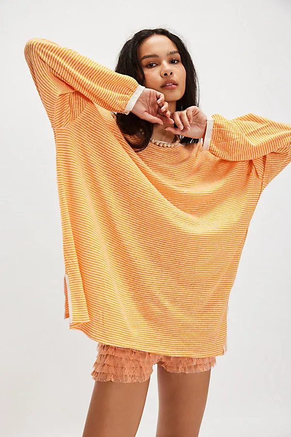 We the Free Veronica Striped Tee by Free People