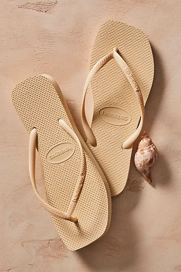For Free People Slim Square Flip Flops by Havaianas