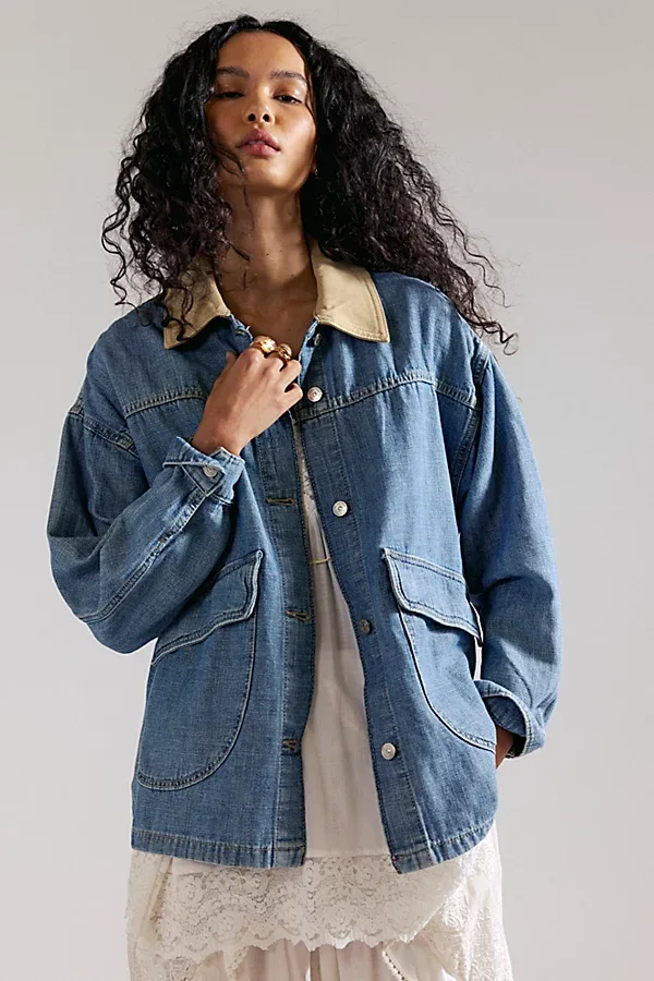 We the Free Lemon Denim Jacket by Free People