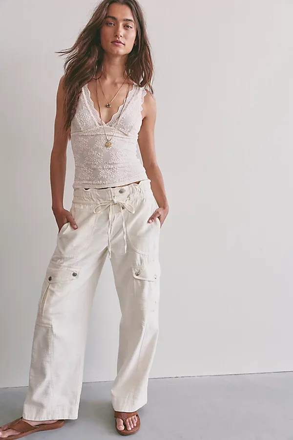 We the Free Park Ave Pull-On Cargo Pants by Free People