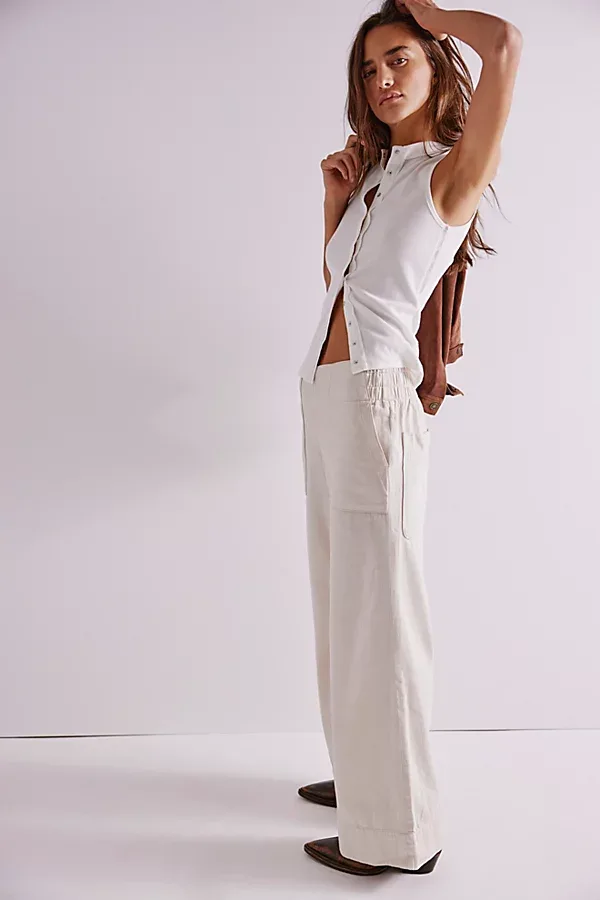 We the Free Breezy Denim Pull-On Jeans by Free People