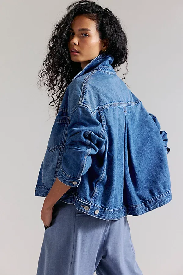 We the Free Opal Swing Denim Jacket by Free People