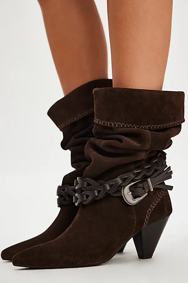Bridget Belt Slouch Boots