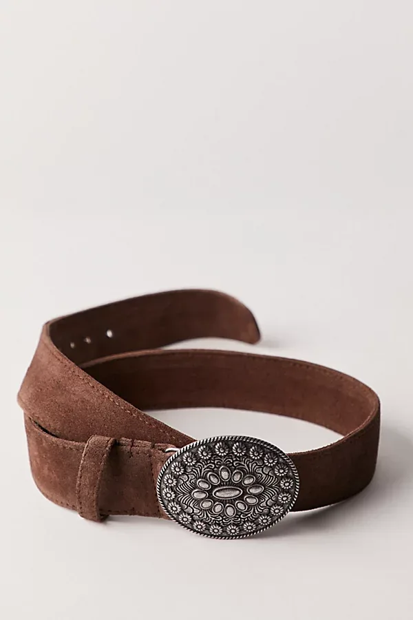 Duchess Concho Suede Belt