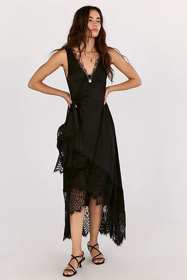 Soho Wrap Midi Dress