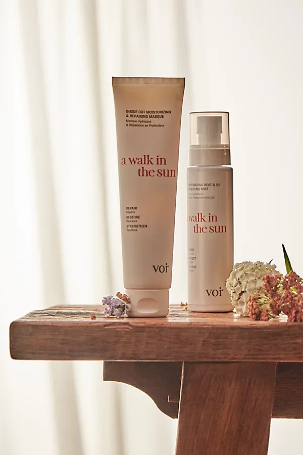 A Walk in the Sun: Moisturizing Heat & UV Protecting by Voir
