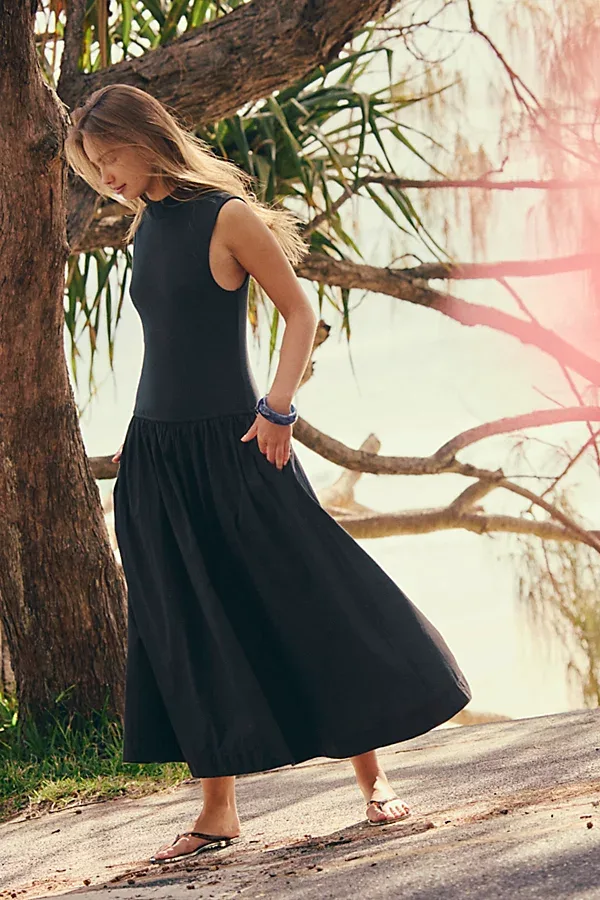 Pepita Midi Dress by Free People