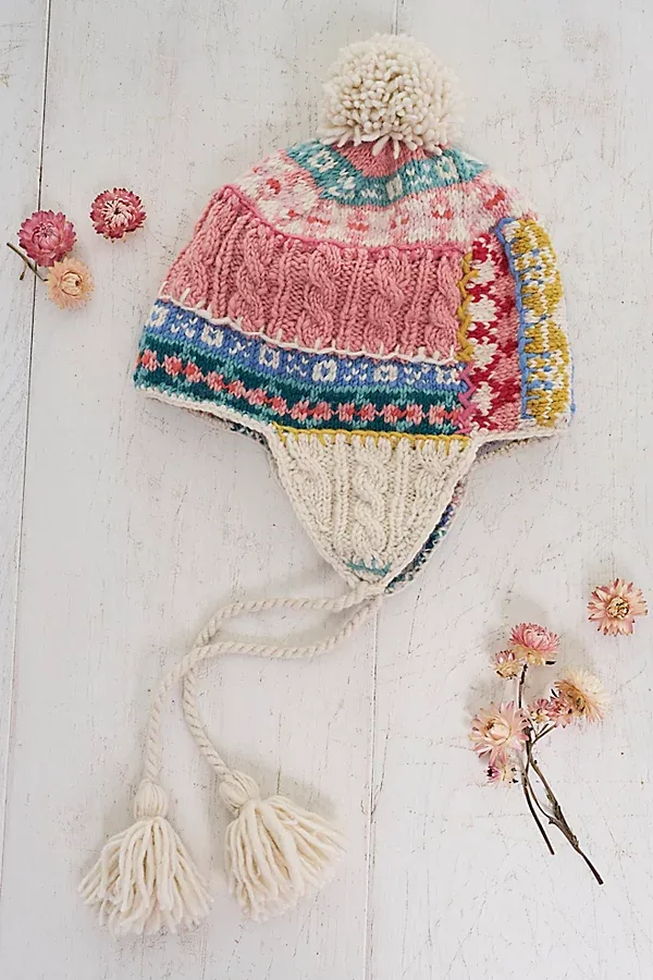 Brimfield Earflap Trapper Hat by French Knot