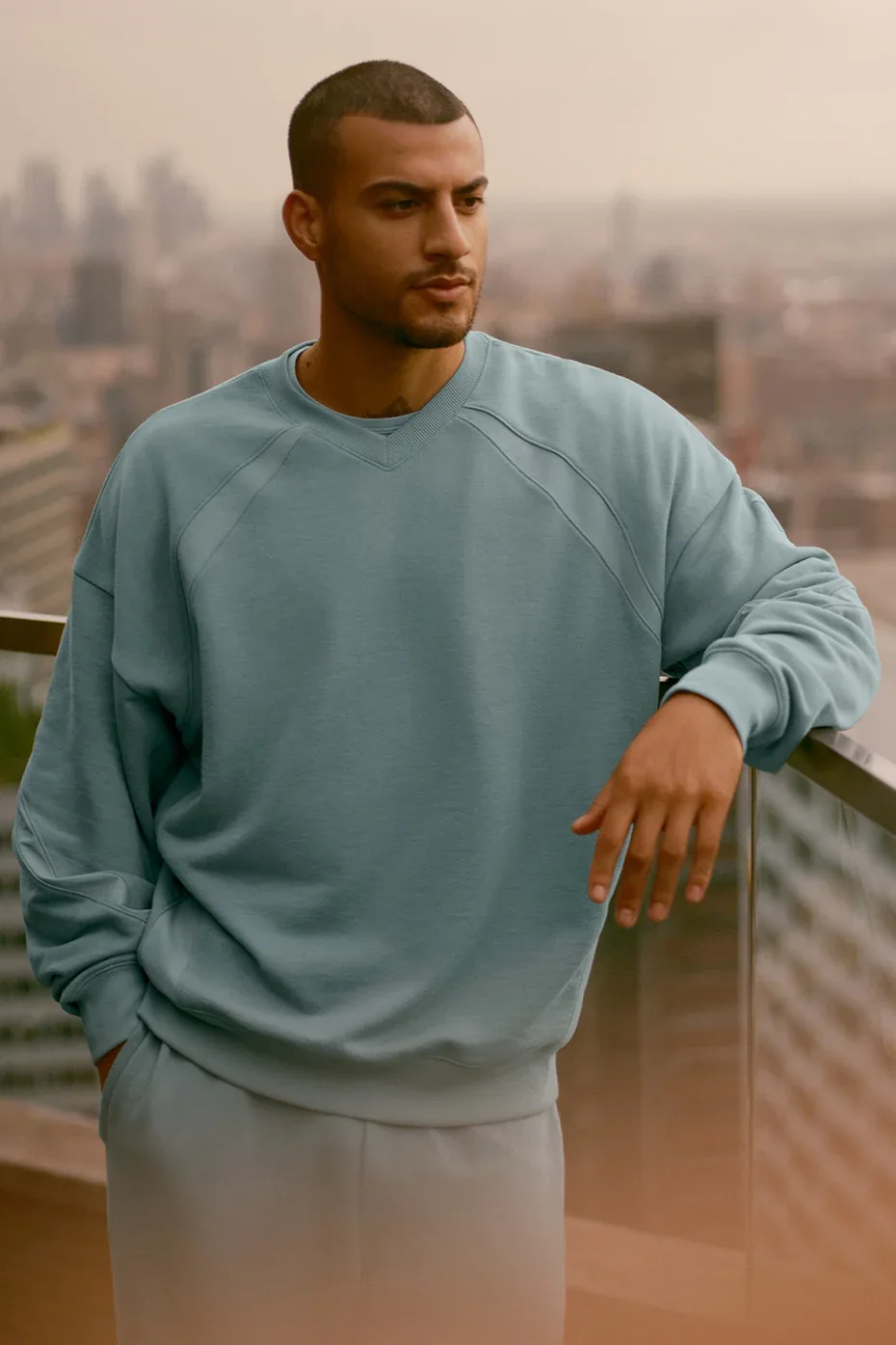Field Crew Neck Sweatshirt by ALO