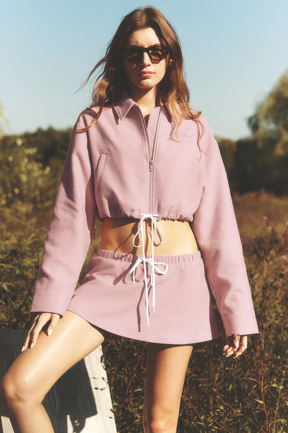Low-Rise Fan Favorite Micro Skirt by ALO