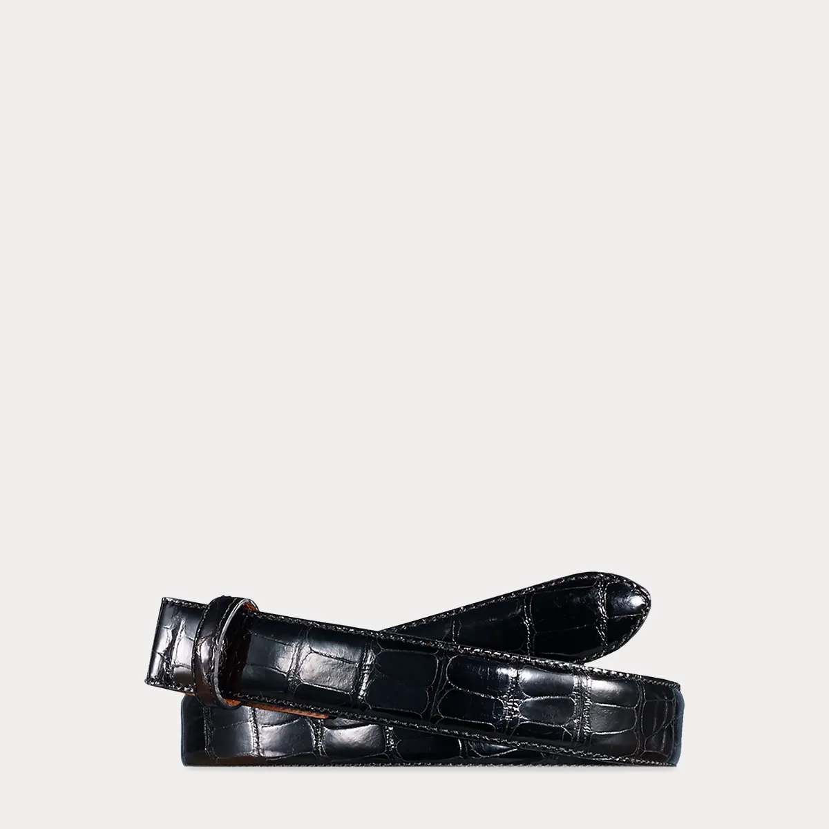 Alligator Belt Strap by Ralph Lauren Purple Label
