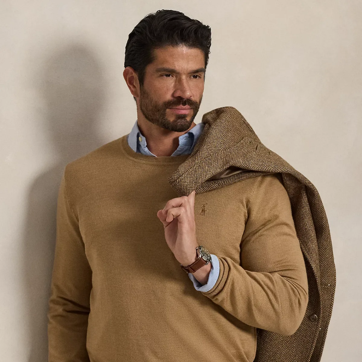 Washable Wool Crewneck Jumper