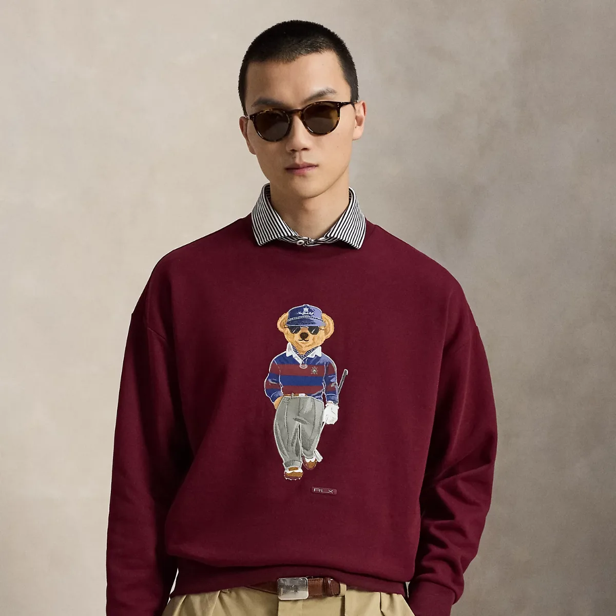 Relaxed Fit Polo Bear Sweatshirt by Ralph Lauren RLX
