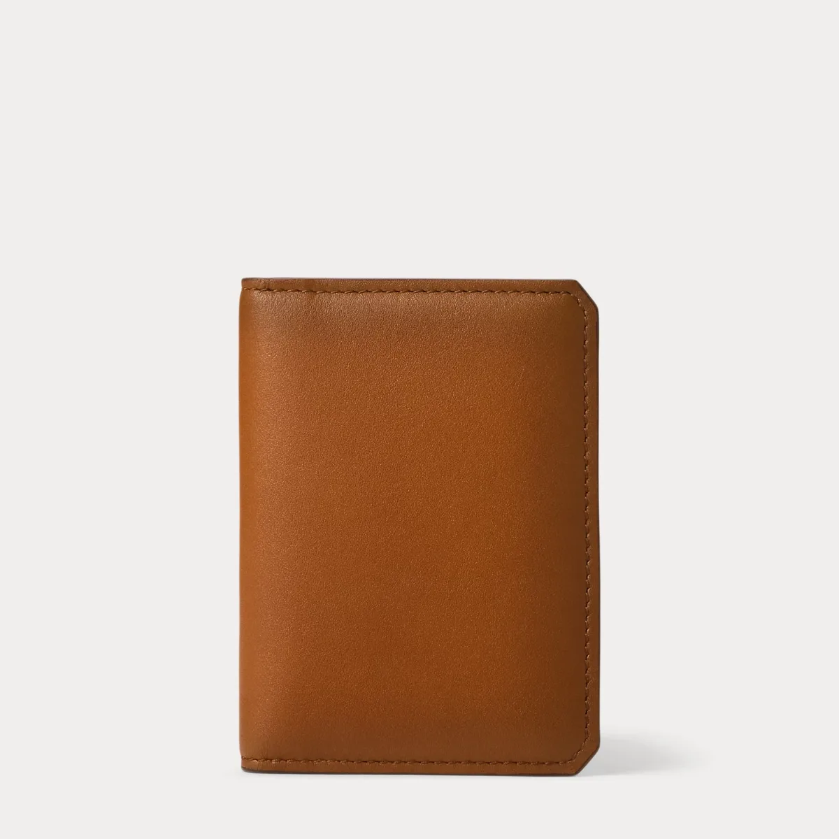 Burnished Calfskin Folded Card Case
