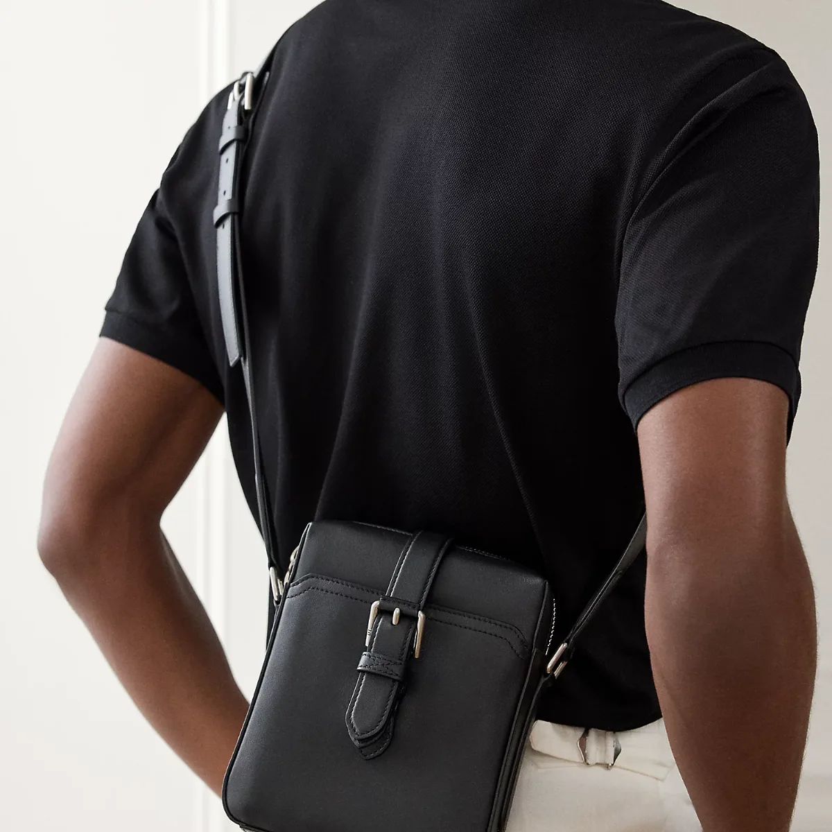 Bedford Calfskin Crossbody Bag by Ralph Lauren Purple Label