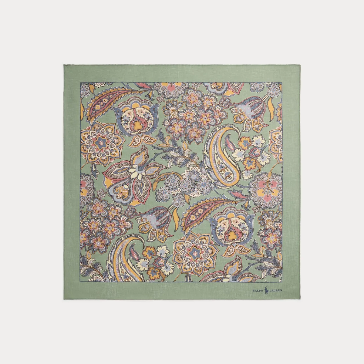 Paisley Linen Bandanna by Polo Ralph Lauren
