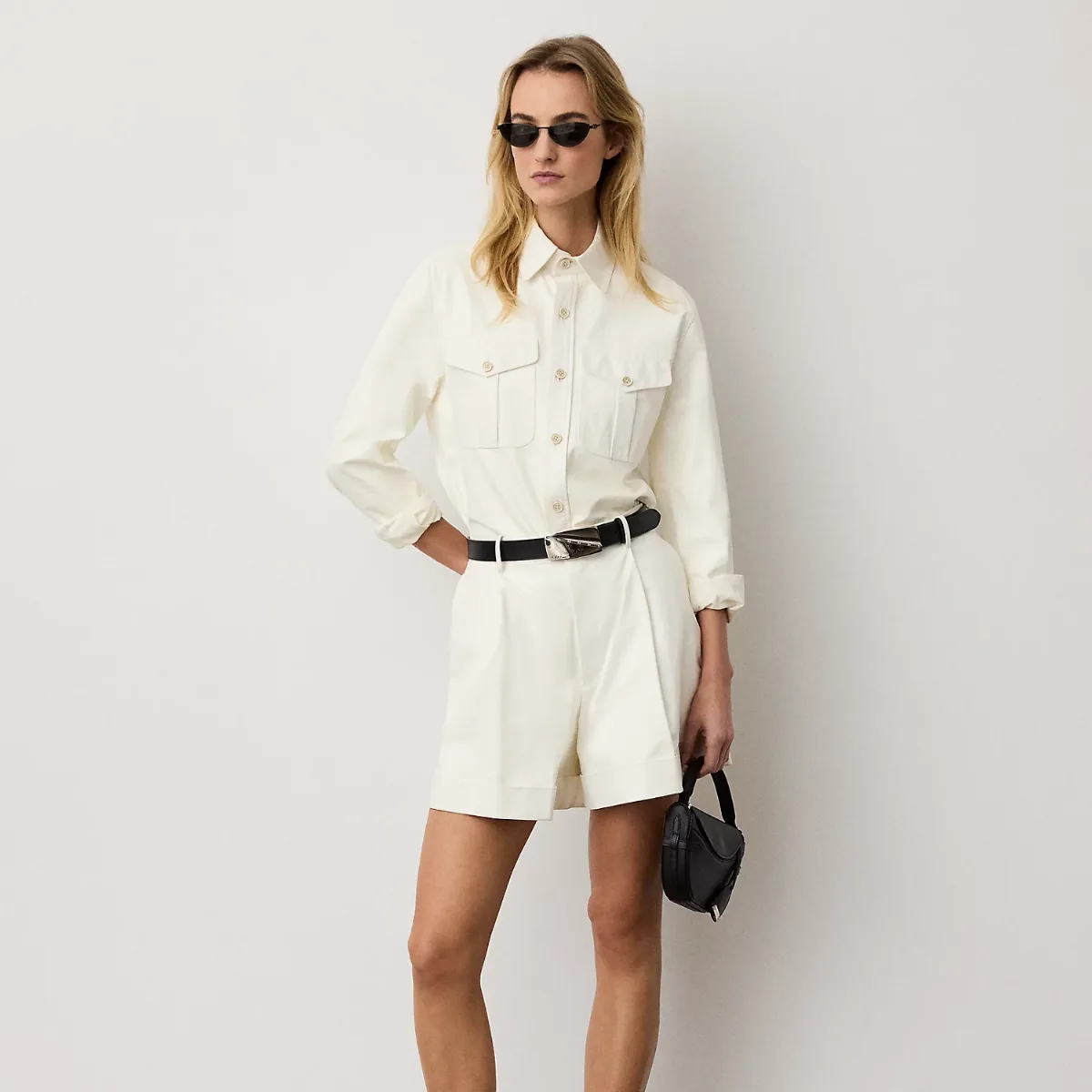Hannes Lambskin Short by Ralph Lauren Collection