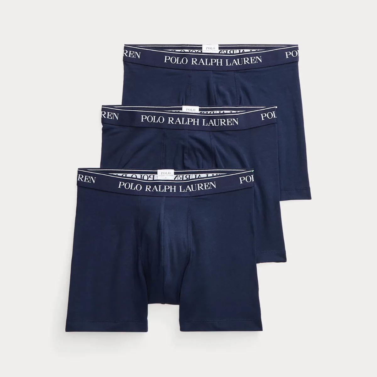 Stretch-Cotton Boxer Brief 3-Pack by Polo Ralph Lauren