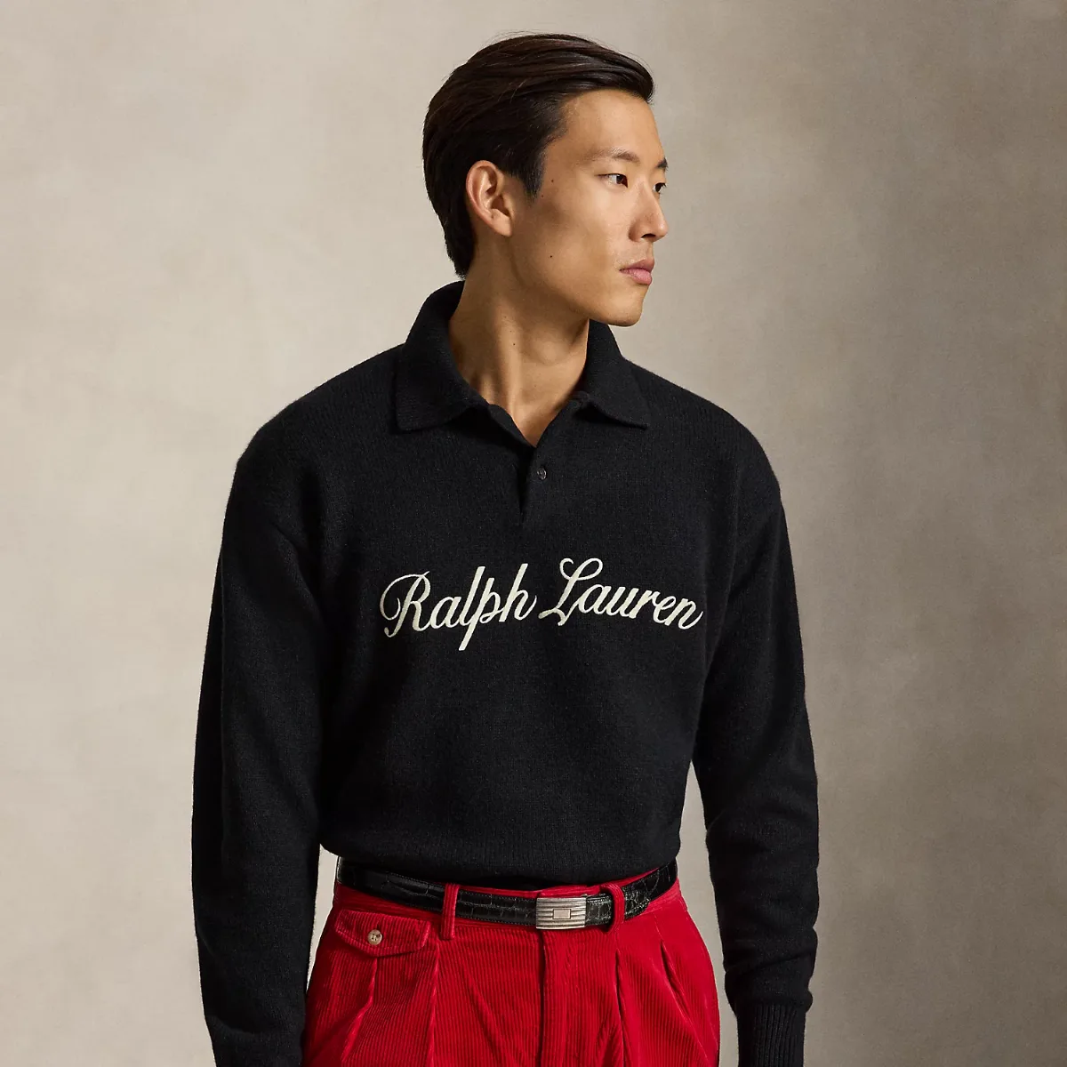 Relaxed Fit Logo Wool-Blend Jumper by Polo Ralph Lauren