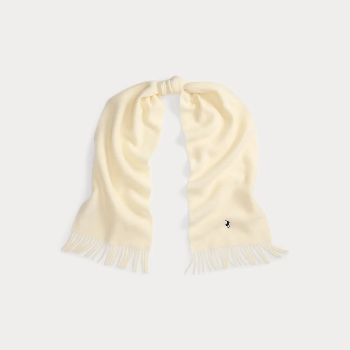 Fringe-Trim Wool Scarf by Polo Ralph Lauren