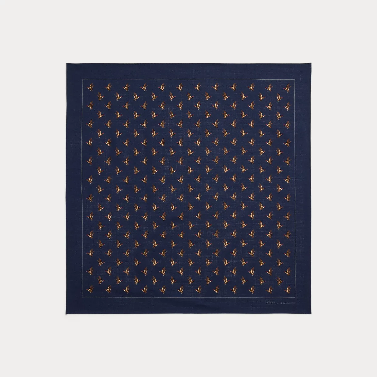 Duck-Print Wool Challis Bandanna by Polo Ralph Lauren