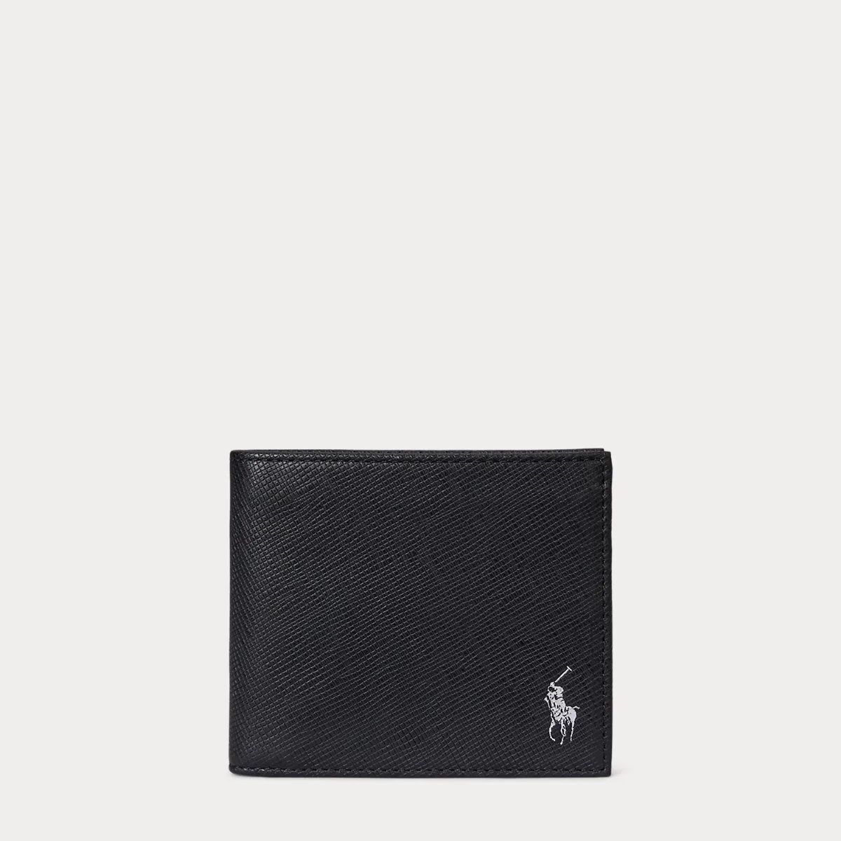 Saffiano Leather Billfold Wallet by Polo Ralph Lauren