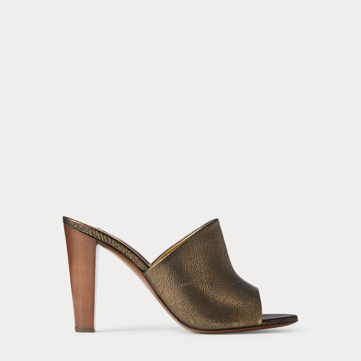 Adela 95 mm Calfskin Mule by Ralph Lauren Collection